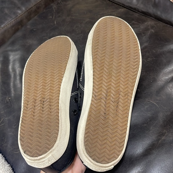 Rag and bone Black low top Retro Canvas Court Sneakers in size 7.5 - Picture 14 of 15